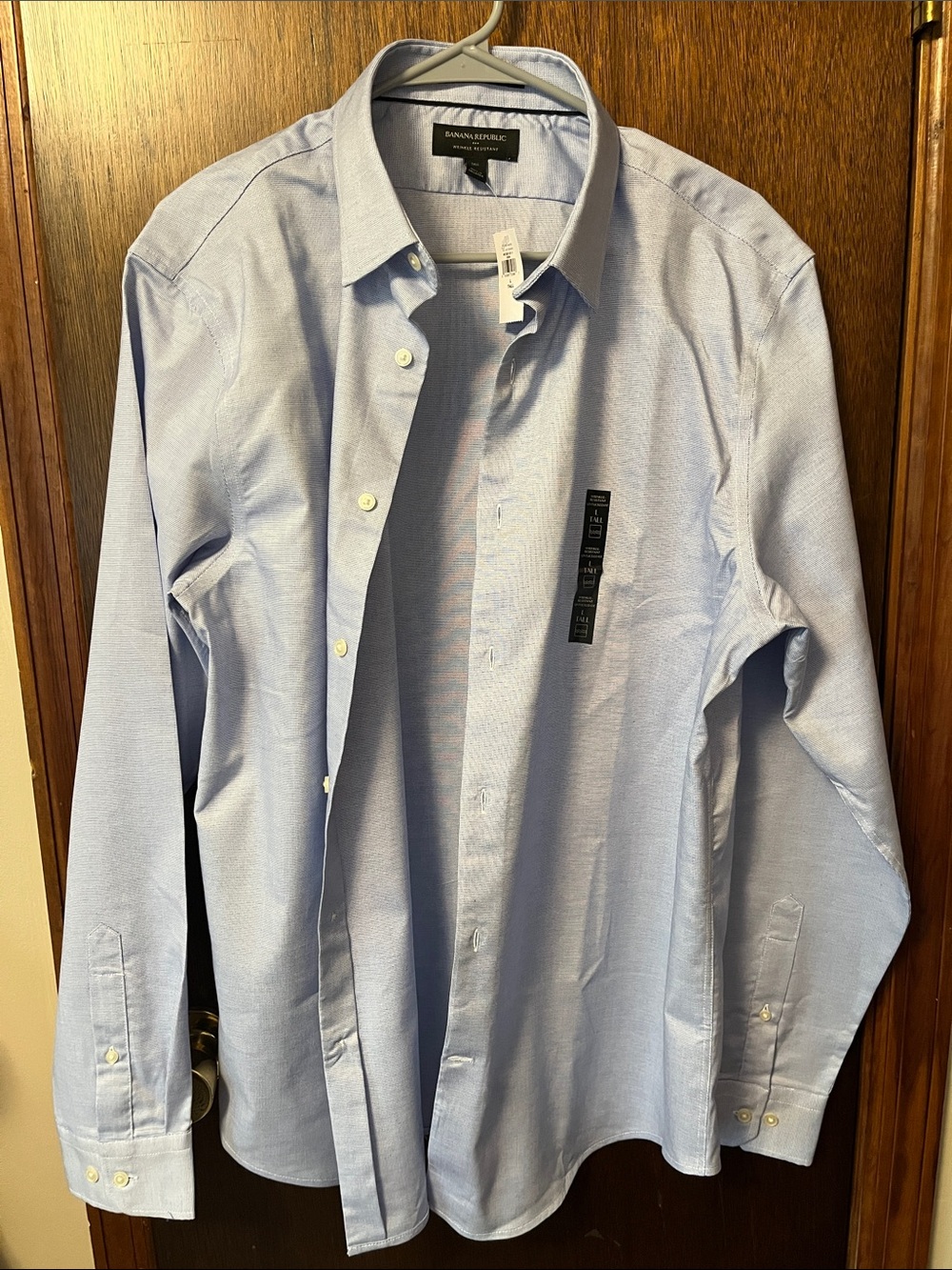 Banana Republic Light Blue Men's Oxford Dress Shirt